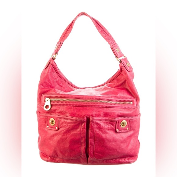 Marc Jacob Leather Pink Purse - Picture 1 of 16